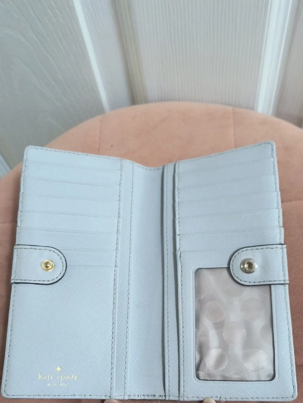 Kate Spade Cedar Street Stacy Leather Bifold Slim Wallet
